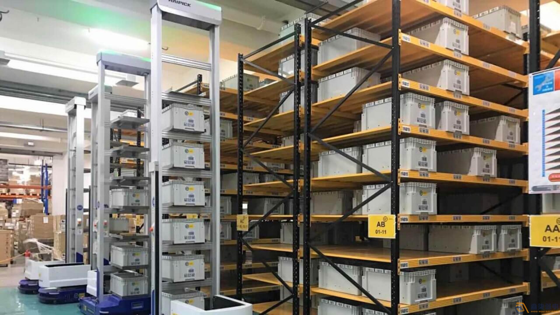 倉庫STU料箱機器人解決方案