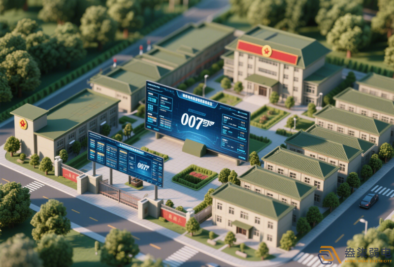 007弱電為某軍區建設智慧營區系統
